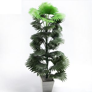 Faux blommor grönare 90 cm stor konstgjord växt tropiska palmträd lämnar monstera kokosnötträd utan kruka för balkong trädgård hem dekor falsk växt 230823