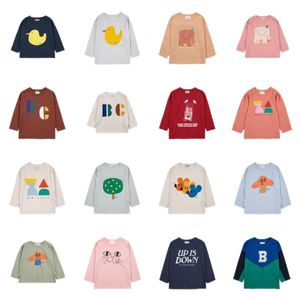 Clothing Sets 23 Autumn Winter BC Cartoon Print Long Sleeve T shirt for Men and Women Children's Sweater Underlay 230823