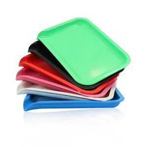 New Style Smoking Colorful Degradable Portable Preroll Scroll Roll Rolling Cigarette Tray Holder Dry Herb Tobacco Roller Easy Grinder Handpipes Machine Plate