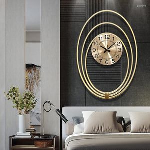 Wall Clocks Nordic Digital Dining Room Large Size Design Reloj Cocina Home Decoration WW50WC