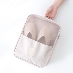 Storage Bags Shoes Bag Multifunction Portable Travel Cosmetic Waterproof Organizer Dust-Proof Luggage Box