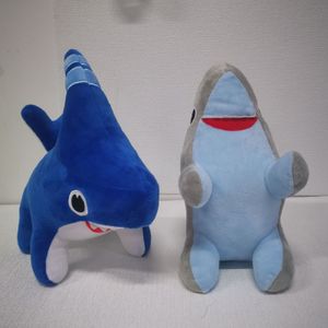 Plush Dolls 2pcs Sharkdog Plush Shark Dog Toy Sharkdog Toy Shark Dog Plush Soft Toy Stuffed Doll Pillow 230823