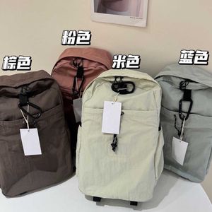 Y062102 bag type simple, casual, fashionable, and versatile outdoor leisure sports Korean backpack 230824