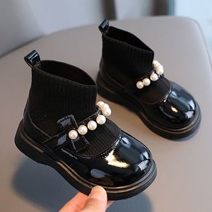 Stivali Fashion Kids Cash Shoe Casual Bottom Princess Short Boots Sneakers comodi Scarpe sportive slip-on da passeggio per bambini ragazzi 230823