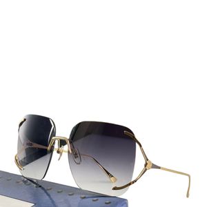 Topp lyxiga solglasögon Designer Womens Mens Adumbral Goggle Senior Eyewear for Women Eyeglasses Frame Vintage Metal Sun Glasses With Box GG0646S