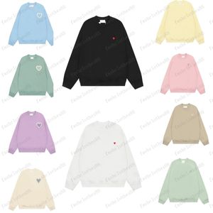 Autumn/Winter New Pullover Love Amies Embroidered Jacquard Paris Fashion Loose Relaxed Knitted Men's and Women's M0nf