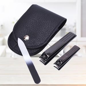 Комплекты для ногтевых искусств 3PCS Clippers Установите файл из нержавеющей стали.