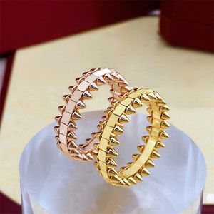 تصميم جديد لوف رنين خواتم المجوهرات الفاخرة لنساء الرجال من التيتانيوم الصلب الذهب الذهب روز.