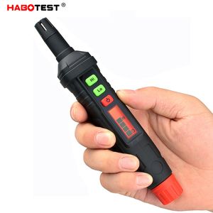 Analisadores de carbono Habotest Pen Tipo de caneta combustível Detector de vazamento de gás 0-1000ppm Alarme da tela sonora Alarm de gás natural combustível CH4 CO Finder 230823