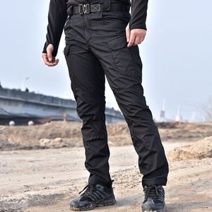 Mens Pants Military Tactical Cargo Man Waterproof Quick Dry Trousers High Quality Lightweight Breathable Stretch Combat 230825