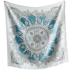 Projektant szalik jedwabny szalik 108*108 cm luksusowa marka Twill jedwabny szalik Square Square Design Kerchief for Ladies Fashion Shawl Echarpe 2024 NOWOŚĆ