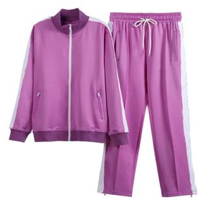 2023Designer Erkek Kadın Palmiye Trailsuits Sweatshirts Spor Suits Erkek Angelss Track Sweat Su takım açıları Adam Tasarımcılar Varsity Ceket Hoodies Pants 1Ghis
