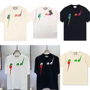 デザイナーメンズ女性Tシャツ夏のファッション半袖レジャーゆるい高品質のコットンレタープリント特大の愛のトップスクロス293D