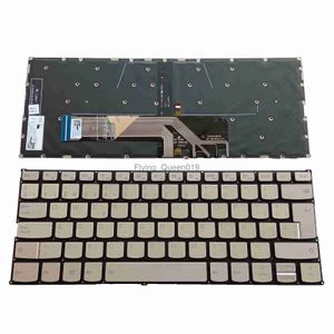 For Lenovo YOGA 530-14IKB 530-14ARR 730-13IKB SP Keyboard Gold Backlit HKD230812