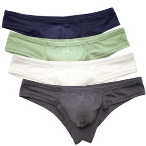 Underpants 4 sexy Herren Boxer Shorts Mann Rib Stoff Unterwäsche Bulge Penis Penis Säule Hombre männliche Boxer Trunks Dessous ht079 230823