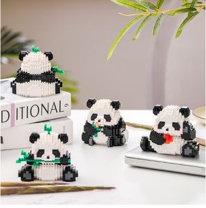 Panda Duncks Lepin Build National Treasure Riesenpanda Kaufen Sie Bausteine Spielzeug für Kinder Schaukel Modellbausatz Ziegel Bausteine Spielzeug Weihnachtsgeschenk