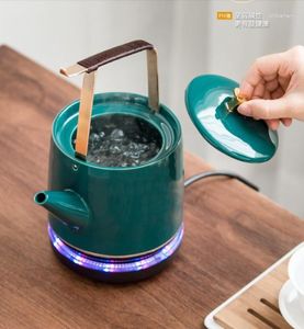 880 ml 1000W Automatischer elektrischer Wasserkocher Keramik 24 Stunden Isolierung Kocher Wasser Teekanne Anti-Drogen 304 Edelstahl