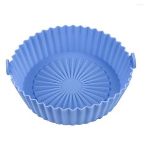 Bakningsverktyg Luft Fryer Silicone Pot Mat Cake Forms Basket Pan for Roasting Microwave Liner Accessories A