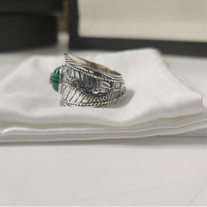 2020 G New Gemstone Ring High Quality Silver 925 Ring Popular Alloy Couple Ring Fashion Jewelry Supply239A