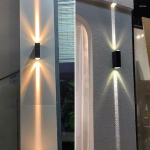 Wall Lamp Outdoor Led Light Waterproof Balcony Corridor Garden Courtyard Single Head Double Up And Down Sconce