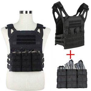 Mäns västar taktiska väst militär strid Vest Plate WarGame Airsoft Militär utomhusjakt Vest Armor Man Tactical Equipment 230823