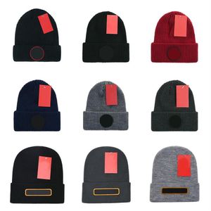 Designers håller varma mössa Kanada mössor för kvinnor män vinter stickade hattar unisex damer ben gorras stickade multifunktion hattar284u