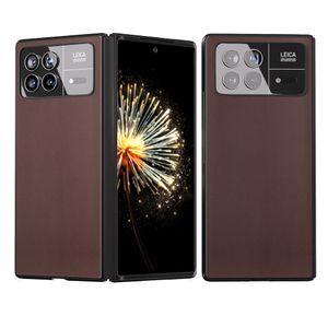 Origina Abeel Capa fina de couro genuíno para Xiaomi MIX Fold 3 2 Retro Business Armor Capa traseira