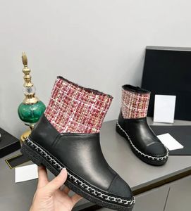 革ファッショントップ品質の冬の足首のブーツ屋外ブーツサイズ35-42