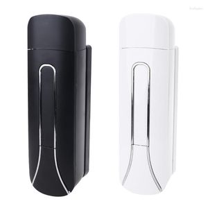 Liquid Soap Dispenser Wall Mounted Manual Press Detergent Shampoo Bottle Bathroom Containers