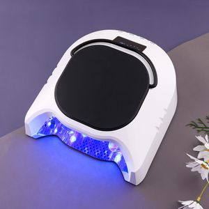 Nageltorkar 82W Hög Effect Cordless UV LED -nagellampa 356Nm 405Nm Manikyr Laddningsbar batterikorkare för härdning av Gel Polish Lamp 86W 230824