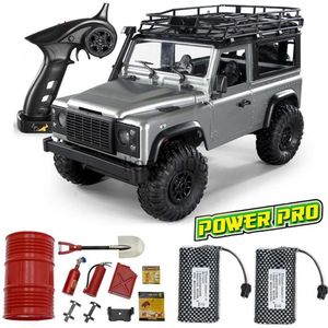 Elektrik/RC Araba 112 Ölçekli MN99S RTR Versiyon RC CAR 24G 4WD RC Rock Trawler D90 Defender Pickup Uzaktan Kontrol Kamyon Oyuncakları RC Arabalar Off Road 4x4 X0824