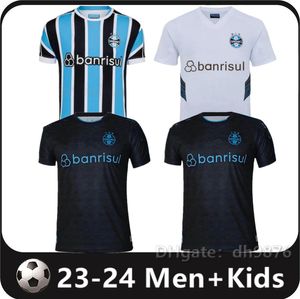 2023 2024 Gremio Futbol Formaları D.Costa Giuliano 23 24 Ramiro Geromel Luan Maicon Fernandinho Jersey Erkek Çocuk Kiti Eğitim Yeleği Yelek Futbol Gömlekleri Tayland