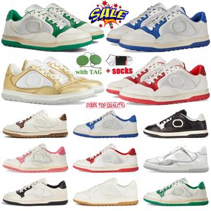 Sneakers Designer 80 Herrkvinnor Casual Shoe Luxury Vintage Round Head Textil Brodery Låg Black Beige Flat Bottom Running Basketball Trainers