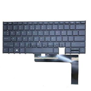 Novo teclado de laptop americano para HP EliteBook X360 1030 G7 1030 G8 com retroiluminação HKD230812