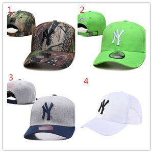 Дизайнерская шляпа Mens Hat Fashion Womens Baseball Cap Sited Hats Письмо NY Summer Snapback Sunshade Sport Emelcodery Luxury регулируемая шляпа N12