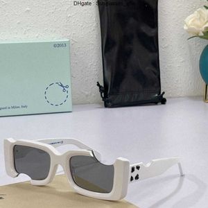 Mode W Sonnenbrille Designerin Weiß für Männer und Frauen cooler Stil heißer klassischer dicker Teller schwarzer Quadratrahmen Brillen 1cxt