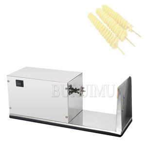 Slicer Potato Spiral Slicer with Free Bamboo Skewers Stainless Steel Automatic Twisted Potato Cutter Machine Vegetable Cutting