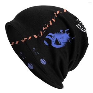 Berets Street Fashion Brand Hats Trapstar Left On Read Graphic Thin Hat Bonnet Hipster Beanies Caps Men Kvinnor Earmuffs