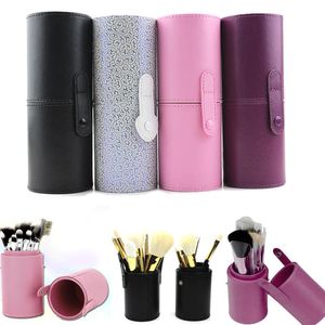 Makeup Tools Pu Leather Brushes Set Organizer Storage Box Tom Holder Cosmetic Bag Make Up Beautolog 230823