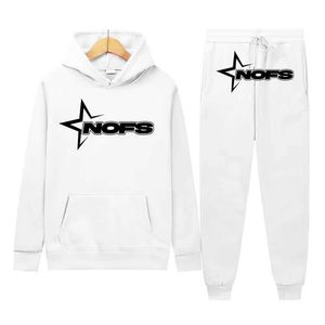 Мужские толстовки толстовок nofs y2k hoodie harajuku Письма Графическая печать свободная толстовка 2023 панк -рок -рок -готическая одежда топ -одежда уличная одежда Ку -я8