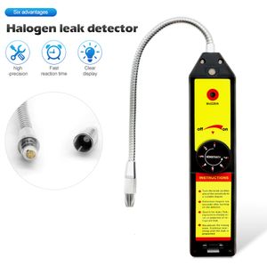 Analisadores de carbono Detector de vazamento de refrigerante Detector de vazamento de halogênio Sensibilidade ajustável de 7 níveis HVAC R22 R410A R134A R1234YF CFCS HC 50%OFF 230823