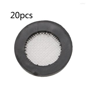 Kitchen Faucets 20 Pcs Hose Washer Seal O Ring Gasket Stainless Steel Filter Net For 1/2 Inch Garden And Water Faucet