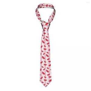 Bow Ties Mens Tie İnce sıska dilim karpuz kravat moda ücretsiz tarzı erkek parti düğün