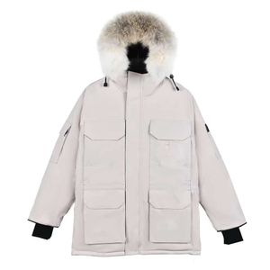 Kış Ceket En Kalite Mens Puffer Ceket Kanadalı Kaz Kapşonlu Kalın Sıcak Parka Doudoune Homme Dış Mekan Katları Upscale783