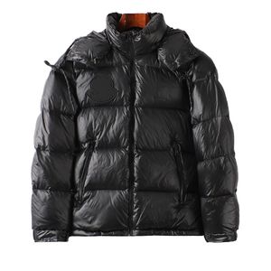 Topstoney jaqueta masculina acolchoada 2023 amantes da terra casual brilhante com capuz casaco quente roupas aquecidas