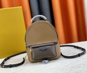 TOP 2023 Designer womens backpack luxury mini rucksack style handbags flower letter Petite Malle bag ladies fashion stylish travelling bags purses