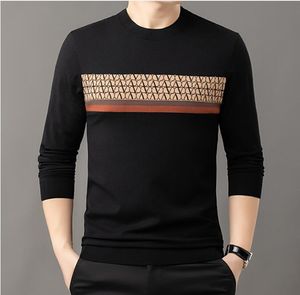 2023 maglione maglione maglione maglione autunno autunno e inverno per leisure da uomo a manica a maglia a maglia a maglia a maglieria addensata da uomo da uomo.