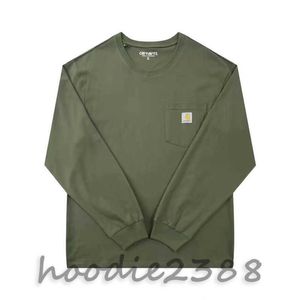 CARHART Classic Mała Label Pocket Kieszonkowa T-shirt Męs