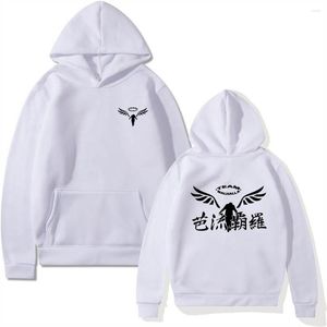 Herrtröjor 2023 Fashion Tokyo Revengers Hip Hop Men hoodie Anime Keisuke Baji Graphic Sweatshirt For Sportswear Cosplay Clothes Hombre