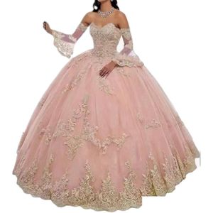 Urban Sexy Dresses Party Lavender Off The Shoder Quinceanera 2023 Ball Gown Tle 15 Anos Fluffy Sweet 18 Vestidos Elegant Prom Drop D DH5WF